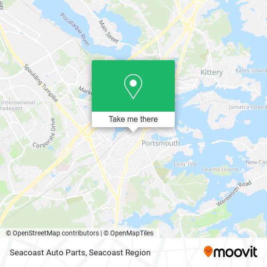 Seacoast Auto Parts map