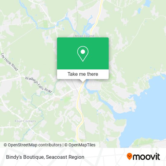 Mapa de Bindy's Boutique