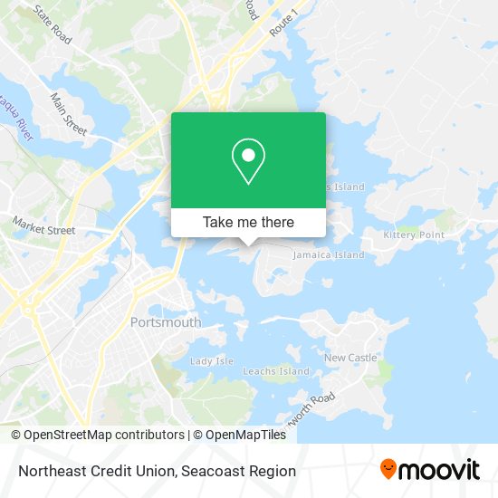 Mapa de Northeast Credit Union