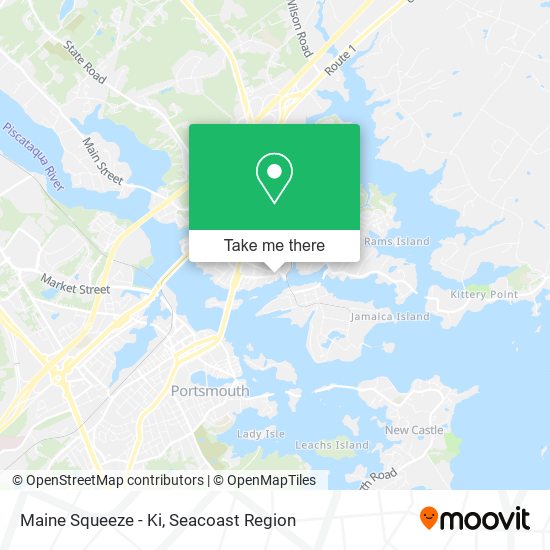 Mapa de Maine Squeeze - Ki
