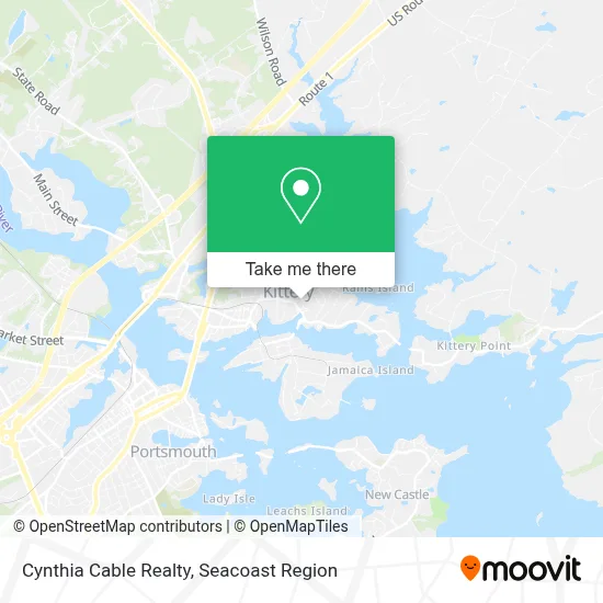 Cynthia Cable Realty map