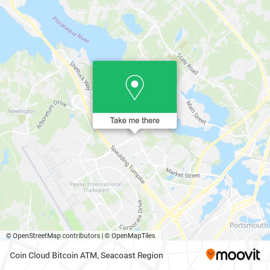 Coin Cloud Bitcoin ATM map
