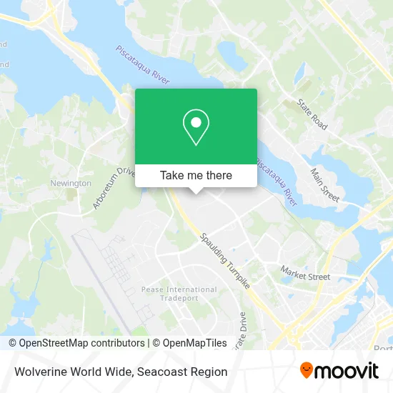 Wolverine World Wide map