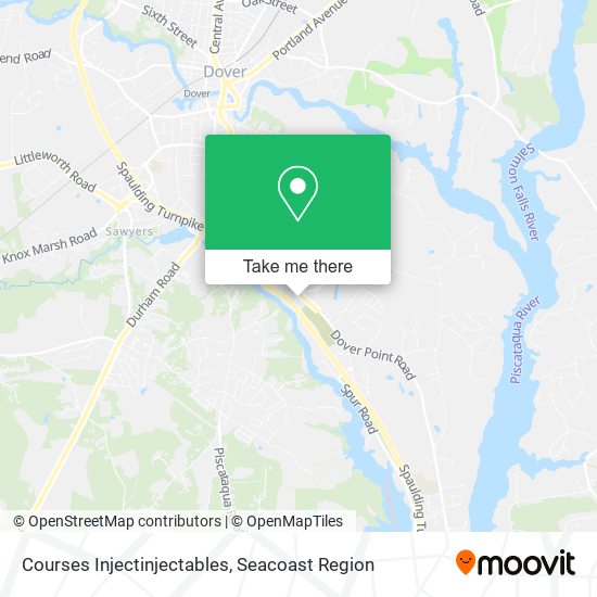 Courses Injectinjectables map
