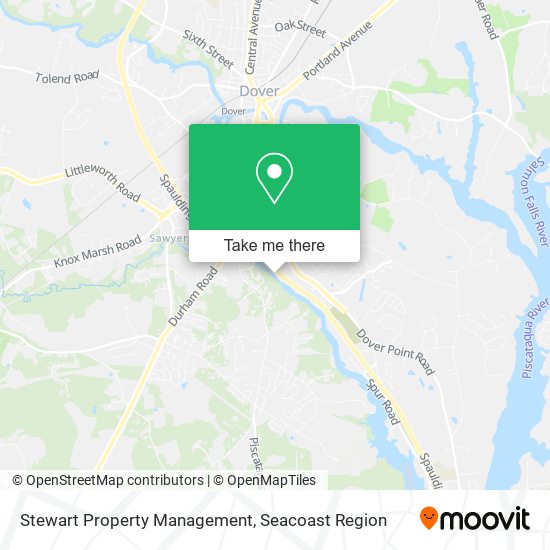 Stewart Property Management map