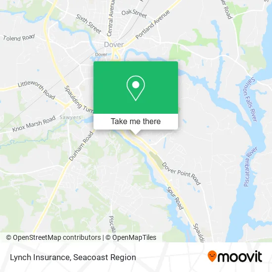 Lynch Insurance map