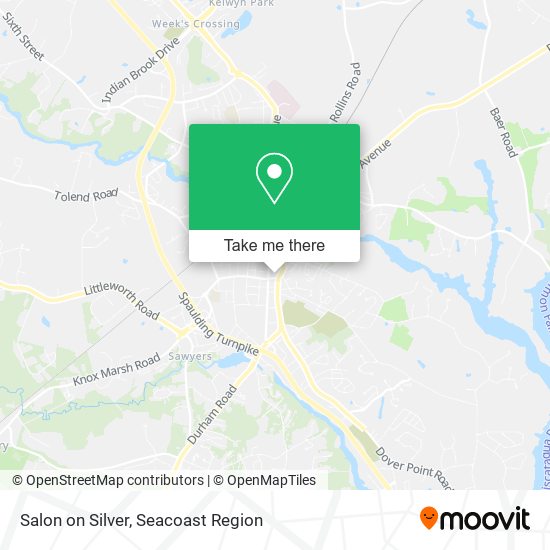 Salon on Silver map