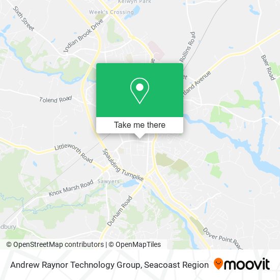 Andrew Raynor Technology Group map