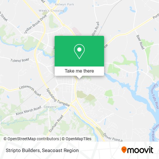 Stripto Builders map