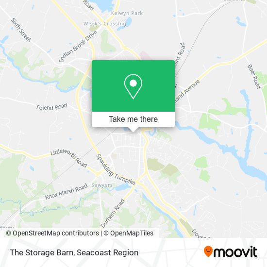 The Storage Barn map