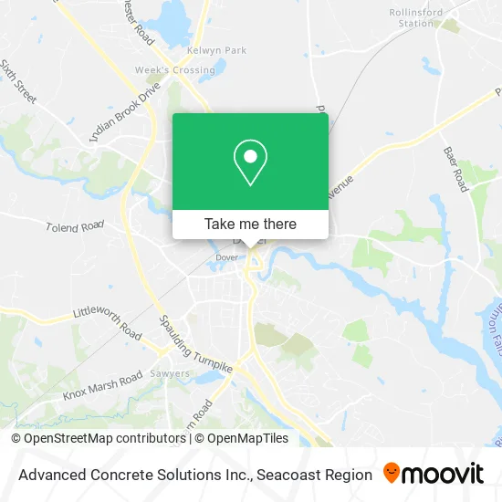 Advanced Concrete Solutions Inc. map