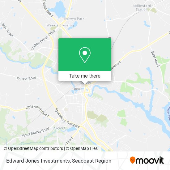 Edward Jones Investments map