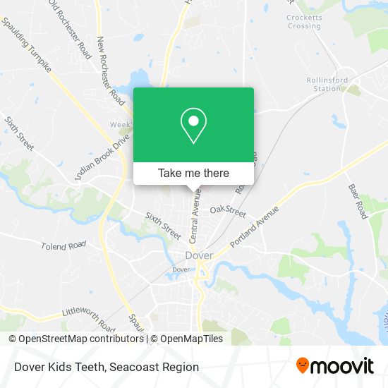 Dover Kids Teeth map