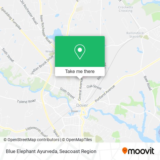 Mapa de Blue Elephant Ayurveda