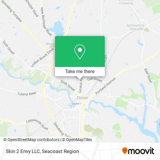 Skin 2 Envy LLC map