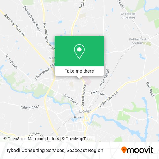 Tykodi Consulting Services map