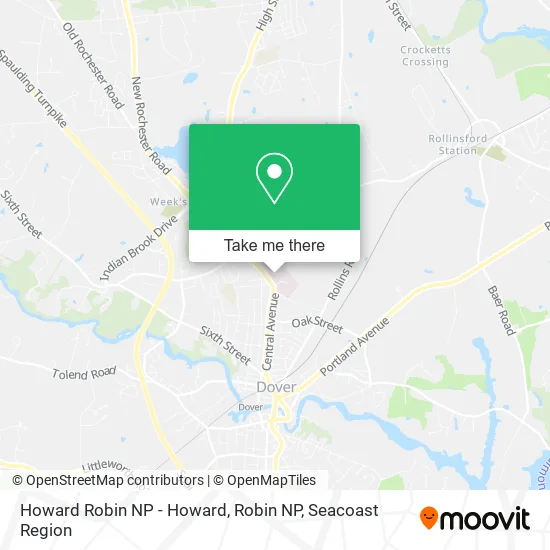 Howard Robin NP - Howard, Robin NP map