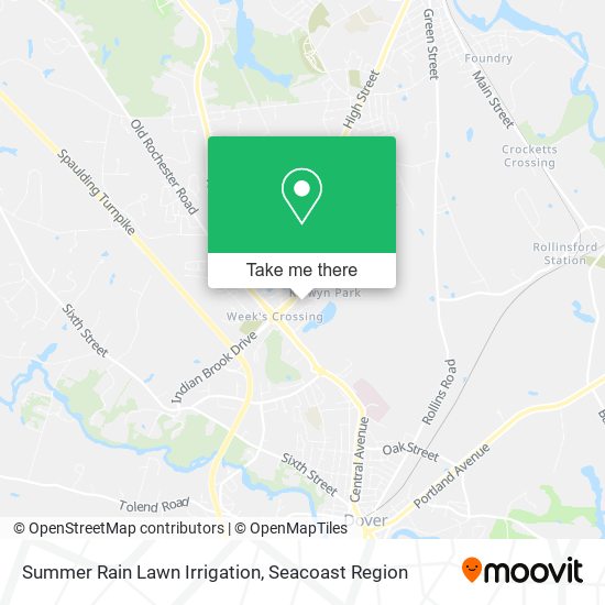 Mapa de Summer Rain Lawn Irrigation