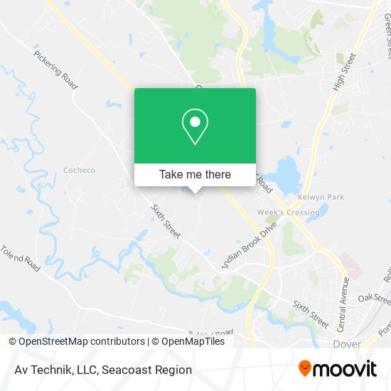 Mapa de Av Technik, LLC