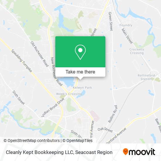 Cleanly Kept Bookkeeping LLC map