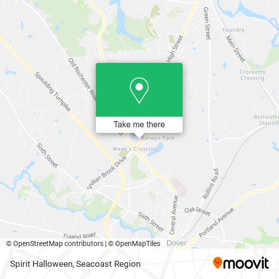 Spirit Halloween map