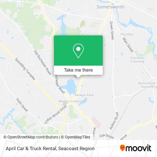 Mapa de April Car & Truck Rental