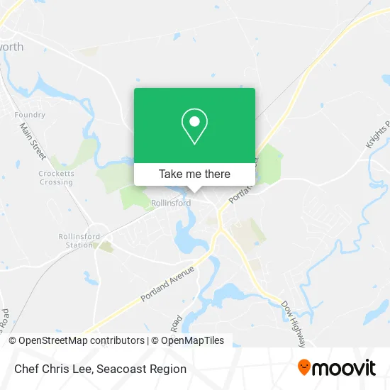 Chef Chris Lee map