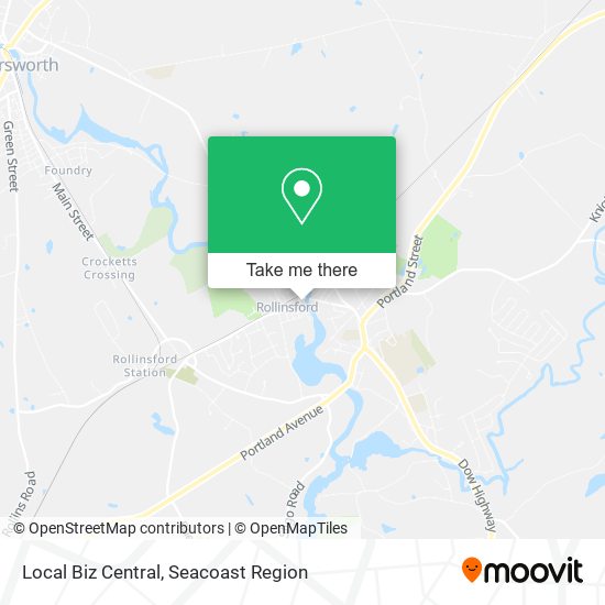 Mapa de Local Biz Central