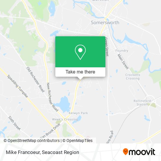 Mike Francoeur map