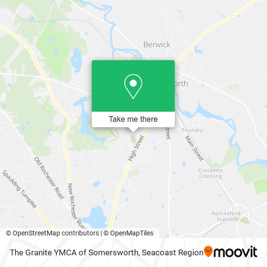 Mapa de The Granite YMCA of Somersworth