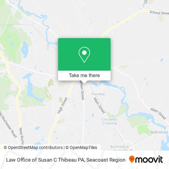 Law Office of Susan C Thibeau PA map