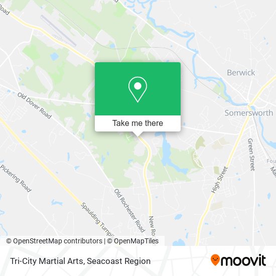 Mapa de Tri-City Martial Arts