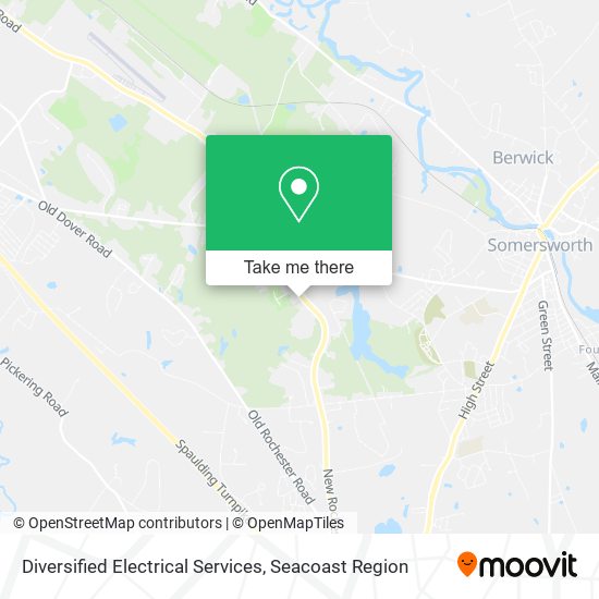 Diversified Electrical Services map