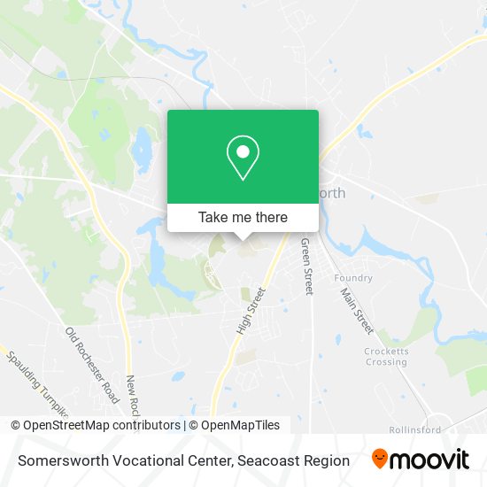 Mapa de Somersworth Vocational Center