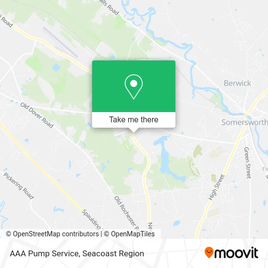 AAA Pump Service map