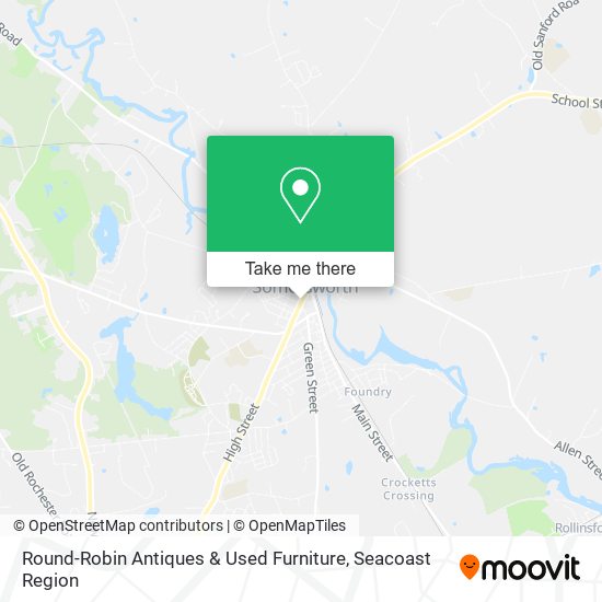 Round-Robin Antiques & Used Furniture map
