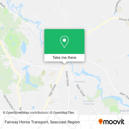 Mapa de Fairway Horse Transport