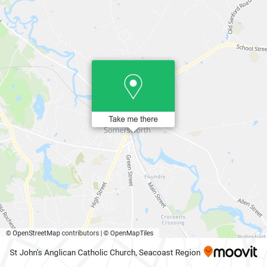 St John's Anglican Catholic Church map