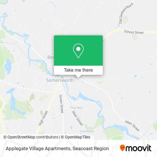 Applegate Village Apartments map
