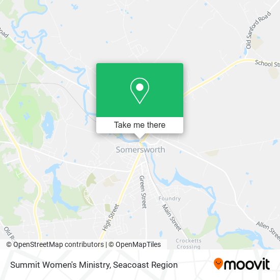 Summit Women's Ministry map