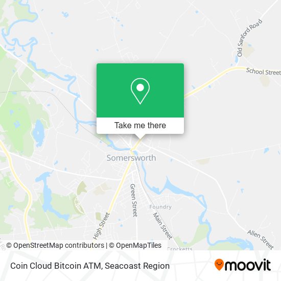 Coin Cloud Bitcoin ATM map