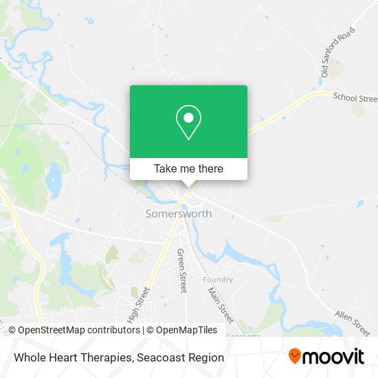 Mapa de Whole Heart Therapies