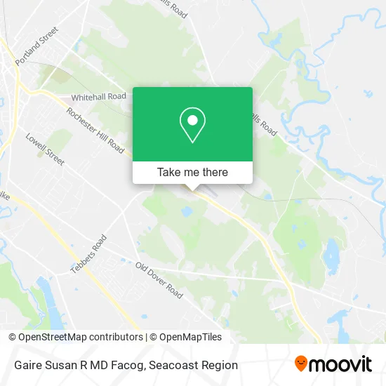 Gaire Susan R MD Facog map