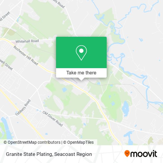 Mapa de Granite State Plating