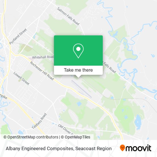 Mapa de Albany Engineered Composites