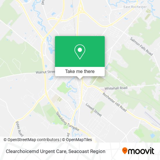 Clearchoicemd Urgent Care map