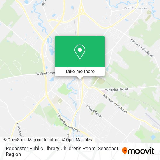 Mapa de Rochester Public Library Children's Room