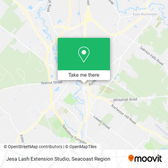 Jesa Lash Extension Studio map