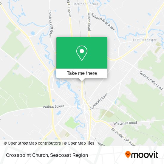 Crosspoint Church map