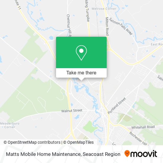 Matts Mobile Home Maintenance map
